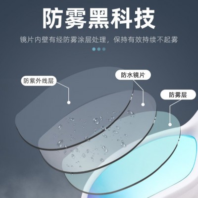 趋势爆款男女大框成人泳镜高清防雾游泳眼镜防水不勒防雾泳镜图2