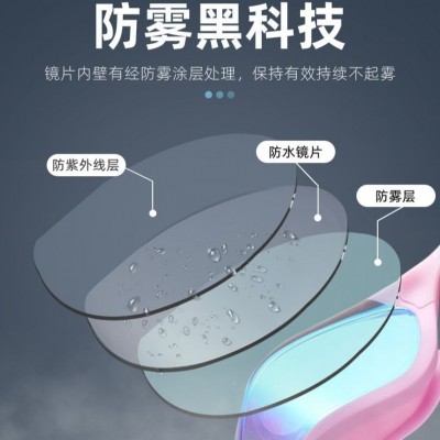 严选小红书推荐现货游泳镜成人款防雾专业竞速游泳眼镜防雾泳镜图4