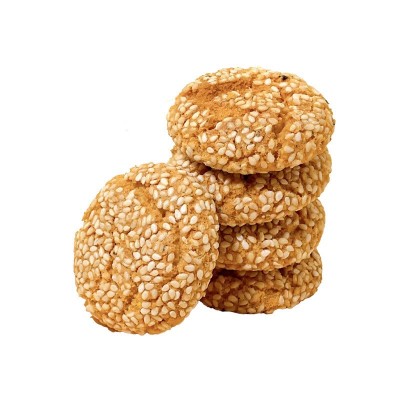 【一件代发】芝麻饼小圆饼干潮汕特产传统正宗手工香酥零食金钱饼图5