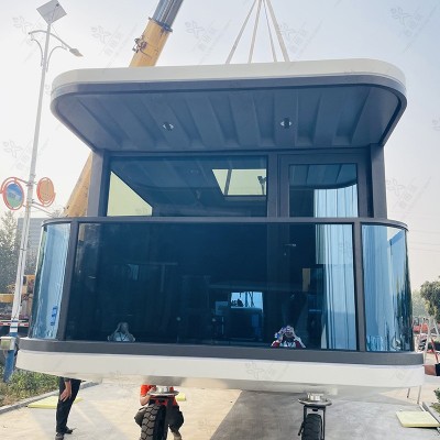 环绕观景太空舱酒店 拓展地宇航员主题民宿 炭烤营地航空铝太空舱图4