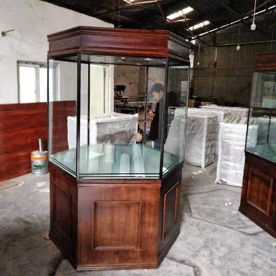 博物馆展柜古董字画展示柜不锈钢珠宝展示柜厂家直销图2