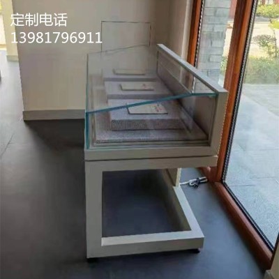 成都博物馆展示柜古董字画古玩展柜金属材质博物馆展柜文物柜台图3