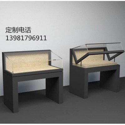 成都博物馆展示柜古董字画古玩展柜金属材质博物馆展柜文物柜台图4