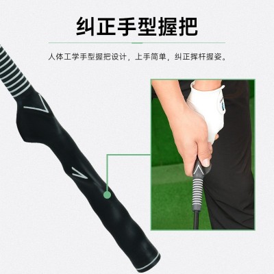 高尔夫磁性挥杆练习器臂力练习赛前热身力量训练练习器教练用品 2件图5