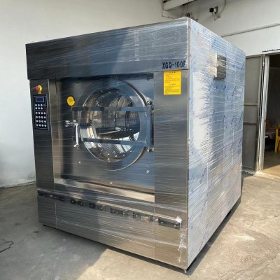 广州大型工业洗衣机 工厂厂家100kg 大型洗涤机械 工业全自动洗脱 1台图2
