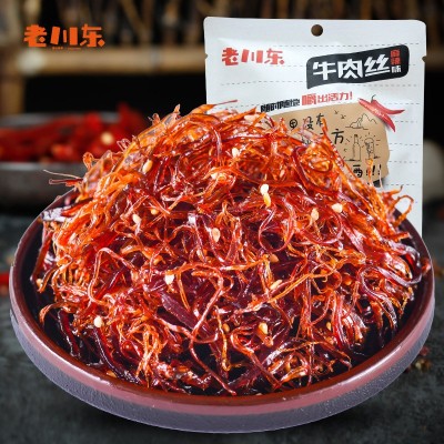四川老川东灯影100g牛肉丝麻辣四川特产休闲零食代发灯影 牛肉丝图3
