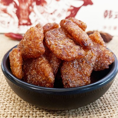 叻滋滋滋一口韩式素牛肉零食爆辣大豆素肉肥牛8090后儿时怀旧小吃图4