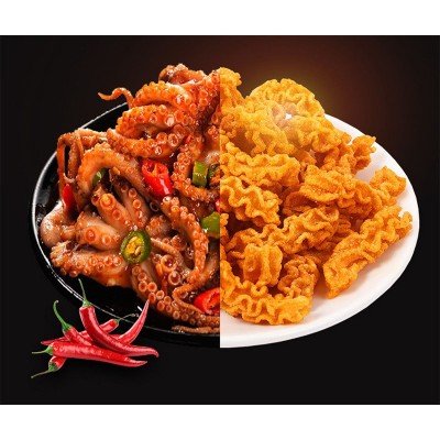 辈儿香八爪烧袋装网红爆款零食小吃锅巴怀旧休闲食品40g袋装批发图4