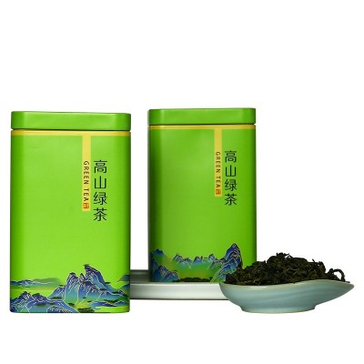 2023新茶茶叶批发一件代发明前高山云雾炒青浓香绿茶500g春茶罐装图4