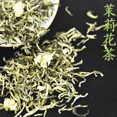 飘雪茉莉花茶白雪芽茉莉花茶绿茶散装批发图4