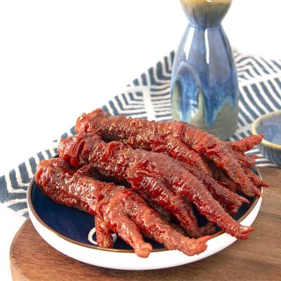 金厨娘虎皮鸡爪香辣鸡爪休闲卤味小零食凤爪零食 鸡爪零食批发图2