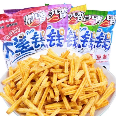 【10袋每件整箱批发】辈儿香120g不差钱椒盐土豆条薯条零食批发图3