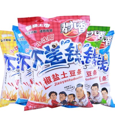 【10袋每件整箱批发】辈儿香120g不差钱椒盐土豆条薯条零食批发图2