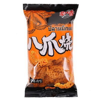 【30包每件分装批发】辈儿香零食八爪烧休闲零食膨化食品图4