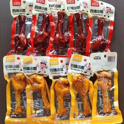 40g盐焗小腿王卤味麻辣鸭翅根乡巴佬鸭腿肉类零食非鸡腿休闲食品图3