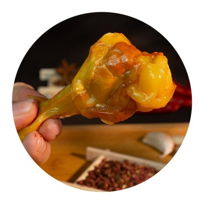 40g盐焗小腿王卤味麻辣鸭翅根乡巴佬鸭腿肉类零食非鸡腿休闲食品图5