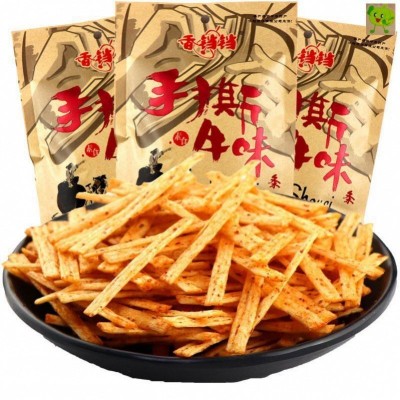 香铛铛手撕牛味30克好肉麻芝麻辣条辣白菜味麻辣条儿时怀旧小零食图2