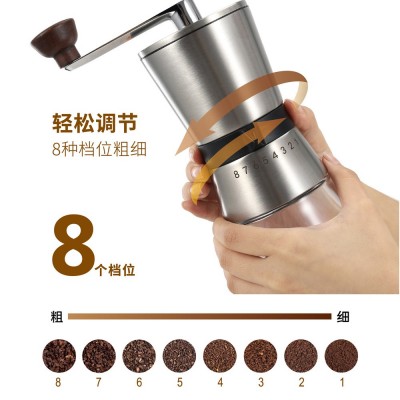 源头厂家IF设计野营户外小型便携家用手摇咖啡磨豆机咖啡 豆研磨器图4