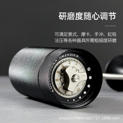 手动咖啡豆研磨机手磨咖啡机手摇磨豆机商用现磨咖啡器具家 用便携图5