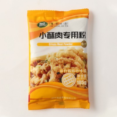 粤盛炸小酥肉专用粉105g酥肉脆皮粉家用香酥油炸小酥肉粉批发图4