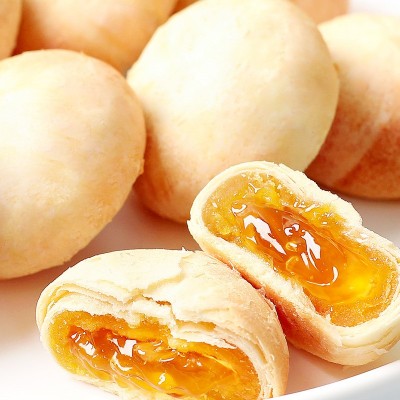 佰味葫芦流心爆浆榴莲饼整箱装早餐糕点酥饼网红零食大批发代发图4