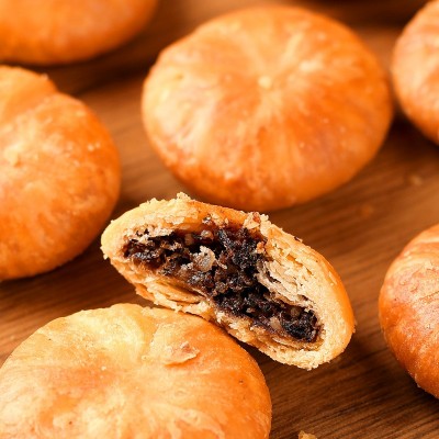 佰味葫芦黄山烧饼安徽特产梅干菜扣肉传统糕点零食品一件代发批发图2
