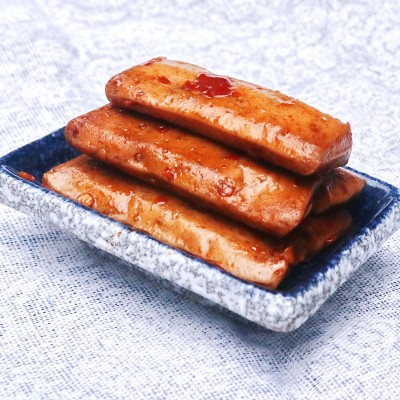 来一嘴重庆特产手磨豆干休闲零食鱼豆腐干散装独立包装批发图3