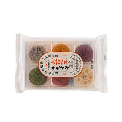 和果子日式豆沙糕点网红颜值美食礼盒好吃的和菓子零食180g6个装图5
