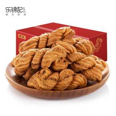 乐锦记 葱香麻花酥脆零食中式特色小吃传统点心办公室零食下午茶图5