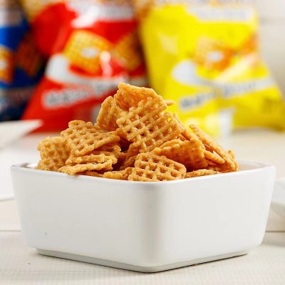 【整箱10包-60包】妙味佳米香锅巴休闲零食厂家直销散装网格锅巴图2