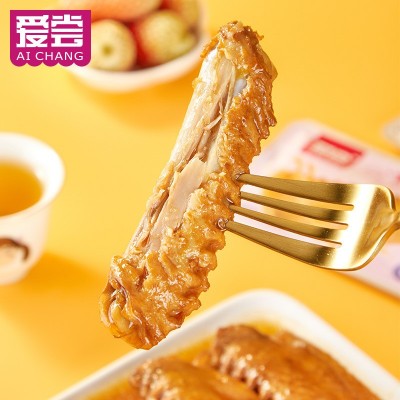 爱尝龙岩泡鸭翅休闲零食小吃福建特产卤味鸭中翅散装批发厂家直销图2