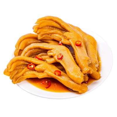 爱尝龙岩泡鸭爪休闲卤味零食香辣爽口30g鸭掌鸭脚厂家直销批发图5