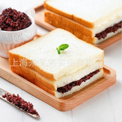玛呖德紫米面包奶酪味夹心切片1100g箱装一件代发团购图5