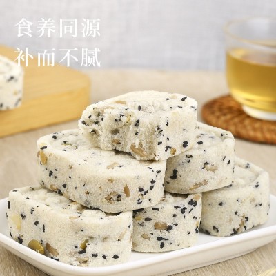 坚果茯苓八珍糕 无蔗糖芡实粗粮糕 老人孕妇代餐饱腹糕点 200g/袋图4