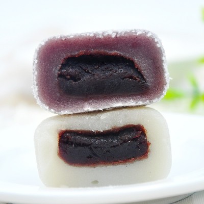 旭香斋双色团300g 麻薯干吃汤圆糯米团零食手工糕点厂家直 销批发图3
