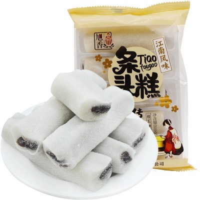 老上海特产条头糕300g 麻薯红豆糯米团即食糕点点心 厂家 直销批发图5