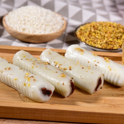 老上海特产条头糕300g 麻薯红豆糯米团即食糕点点心 厂家 直销批发图2