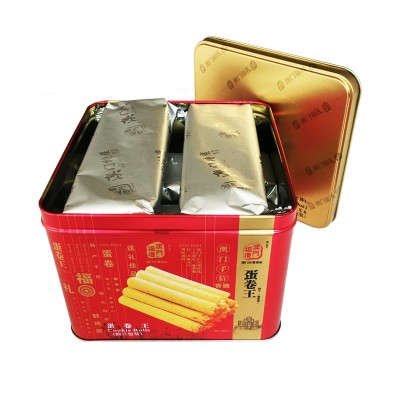 澳门特产手信过年货春节送礼盒装饼干糕点澳门福礼黄金鸡蛋卷408g图2