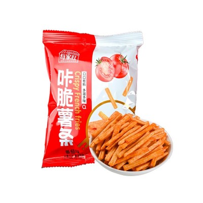 每家旺咔脆薯条20g/袋独立包装办公室膨化休闲零食品批发量大可谈图4