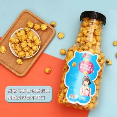 源头厂家漂流瓶爆米花268g休闲膨化零食品商超电影院供应量大可谈图3
