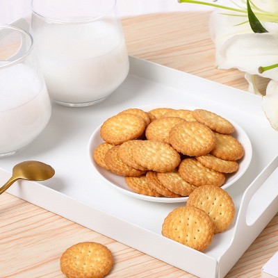 伟龙食品伟龙饼干日式小圆饼100g袋奶盐味网红休闲小零食厂家批发图2