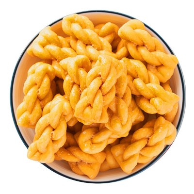 七点食分小麻花独立包装办公室小零食休闲零食五种口味批发整箱图4