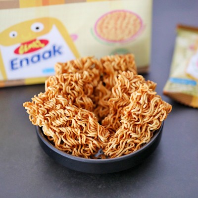 GEMEZ印尼进口enaak小鸡面干脆干吃方便面整箱解馋网红休闲小零食图3