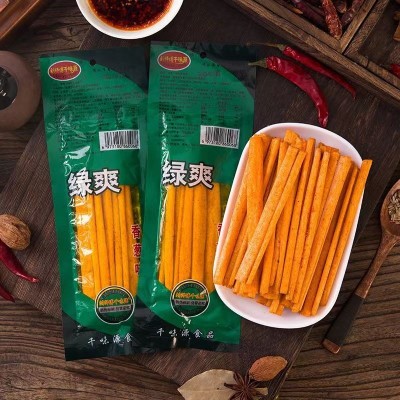 千味源绿爽网红辣条休闲零食8090儿时怀旧童年辣条麻辣食品批发图4