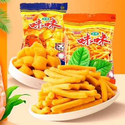 咪咪虾条薯片鲜虾片膨化小零食大礼包食品淘货源分销批发一件代发图3