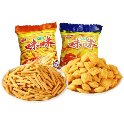 咪咪虾条薯片鲜虾片膨化小零食大礼包食品淘货源分销批发一件代发图5