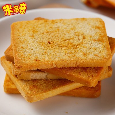 米多奇烤香馍片烤馍片粗粮饱腹充饥散装整箱馍片馍丁饼干零食批发图3
