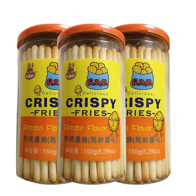 台湾零食 河马莉特脆薯条 土豆棒 办公休闲小吃图5