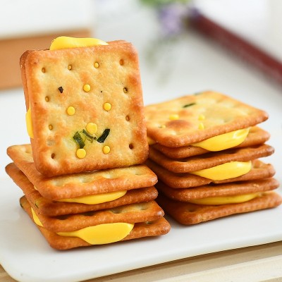 手工夹心饼干茶点手工牛扎饼网红零食休闲食品批发厂家代发图3