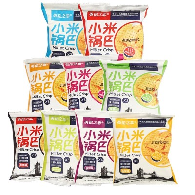英伦之恋小米锅巴 1000g小袋休闲零食锅巴散装称重 锅巴零食代发图4